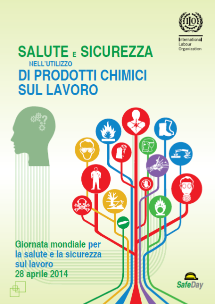Poster della Giornata mondiale per la salute e la sicurezza sul lavoro 2014